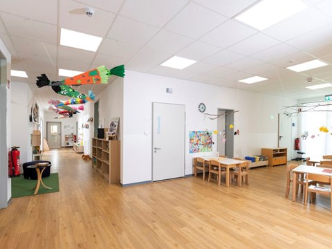 Gruppenraum Kindergarten in Modulbauweise