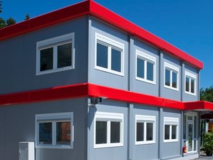 Mietcontainer zweigeschossig